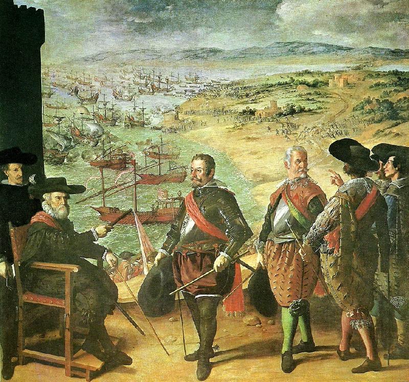 Francisco de Zurbaran the defense of caadiz against the english oil painting picture